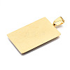 201 Stainless Steel Pendants STAS-S105-LA460-14-3