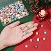 200Pcs 10 Colors Handmade Polymer Clay Beads CLAY-SC0001-80-3