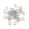 Brass Open Jump Rings KK-B147-03F-P-1