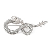 Alloy Crystal Rhinestone Brooches JEWB-C041-01P-1