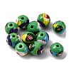 Handmade Millefiori Lampwork Beads LAMP-R003-02A-08-1