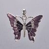 Alloy Enamel Big Pendants PALLOY-P143-27P-04-1
