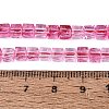 Crackle Transparent Glass Beads Strands GLAA-N062-4mm-12-2