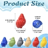 10Pcs Handmade Printed Porcelain Beads PORC-YW0001-26A-3