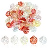 50Pcs Transparent Acrylic Pendants MACR-YW0004-17A-2