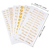 24 Sheets 6 Styles Waterproof PET Adhesive Stickers DIY-SZ0001-97-2