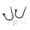 Zinc Alloy U Shape Hook Hangers Curtain SW-TAC0002-07D-1