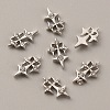 Star Zinc Alloy Rhinestone Cabochons FIND-WH0150-81P-1