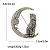 Alloy and Glass Rhinestone Brooch PW-WG8947A-02-1