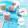 DIY Macaron Color Hair Ties Making Kit DIY-TA0004-55-4