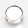 Tibetan Style Alloy Slide Charms Cabochon Settings LS-X-PALLOY-Q341-04AS-LF-2