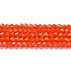 Opaque Solid Color Imitation Jade Glass Beads Strands LS-EGLA-A039-P4mm-D03-1