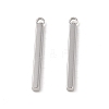 Non-Tarnish 304 Stainless Steel Pendants STAS-G336-03B-P-1
