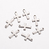 Non-Tarnish 304 Stainless Steel Tiny Cross Charms A-STAS-G076-10P-2