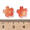 Dyed & Heated Glass Bead Caps GLAA-Z019-03N-3