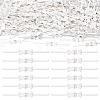 200Pcs Iron Bowknot Buckles IFIN-TA0001-72S-1