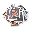 50Pcs PVC Waterproof Self-Adhesive Cartoon Space Series Picture Stickers STIC-Q008-01A-2