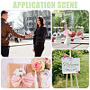 9Pcs 9 Colors Silk Cloth Artificial Flower AJEW-CA0005-10-7
