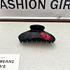 Cherry Cellulose Acetate Claw Hair Clips PW-WG286E3-01-1