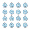Platinum Plated Alloy Enamel Charms LS-X-ENAM-S118-04C-P-2