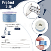 2 Rolls Special Coated Polyester Beading Threads OCOR-NB0002-06G-10