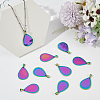 10Pcs Alloy Pendants FIND-WR0011-54C-4