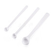 30Pcs 3 Styles Plastic Spoons AJEW-TA0001-89-3