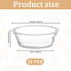 32Pcs Polystyrene Mini Ball Display Bases ODIS-GO0001-15-2