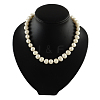 Elegant Pearl Beaded Necklaces NJEW-Q282-06-2