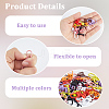 54Pcs Spray Painted Iron Swivel Clasps FIND-SC0022-76-6