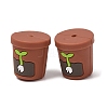 Food Grade Eco-Friendly Silicone Focal Beads SL-CBAECCD-02D-2