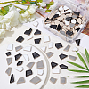 Porcelain Cabochons PORC-OC0001-01B-5