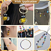 66Pcs 3 Styles Handmade Millefiori Glass Lampwork Beads & Lampwork Beads LAMP-PH0001-48-5