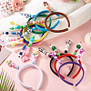 Cloth and Plastic Hair Bands OHAR-TAC0020-01C-9