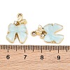 Alloy & Resin & Rhinestone Pendants RE-CBA4E99-02G-C-3