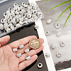 100Pcs Polymer Clay Rhinestone European Beads RB-PH0001-54A-4