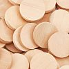 Olycraft Beech Wooden Round Pieces WOOD-OC0002-37-4