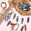 24Pcs 12 Colors Zinc Alloy Pendants FIND-CJ0005-14-3
