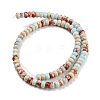 Synthetic Imperial Jasper Dyed Beads Strands G-D077-E01-02-3
