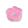 Transparent Acrylic European Beads OACR-CJC0006-03I-1
