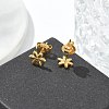 304 Stainless Steel Stud Earrings for Women LS-STAS-Z117-14G-04-3