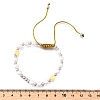 ABS Imitation Pearl Beads Braided Bead Bracelets for Women BJEW-D317-09B-PG-5