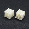 ABS Plastic Imitation Pearl Beads X-OACR-A009-02B-02-2