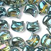 1 Strand Electroplate Glass Beads Strands EGLA-YW0005-32E-1