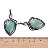 Natural Amazonite Pendants G-F777-01AS-06-3