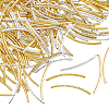 HOBBIESAY 300Pcs 2 Colors Brass Tube Beads KK-HY0001-89-1