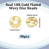 90Pcs Brass Beads KK-BBC0025-87A-2
