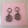 304 Stainless Steel Dangle Earrings FS-WG509BB-01-3