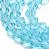 Transparent Glass Beads Strands EGLA-A039-T2mm-D20-3