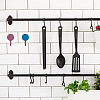 28Pcs 7 Colors Plastic Hook Hangers AJEW-DC0001-18-5